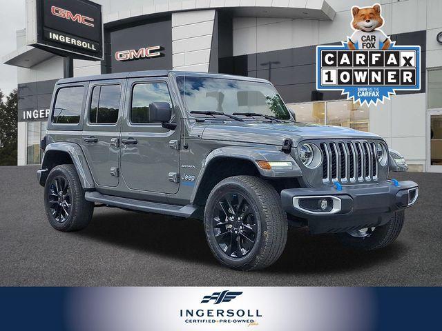 2022 Jeep Wrangler 4xe Vehicle Photo in WATERTOWN, CT 06795-3318