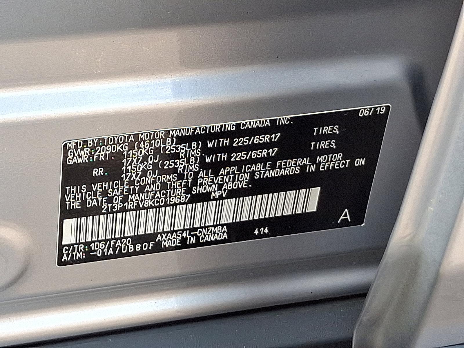 2019 Toyota RAV4 Vehicle Photo in Trevose, PA 19053