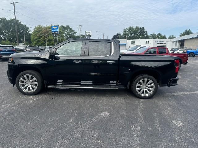 Used 2021 Chevrolet Silverado 1500 High Country with VIN 1GCUYHEL7MZ105714 for sale in Conneaut, OH