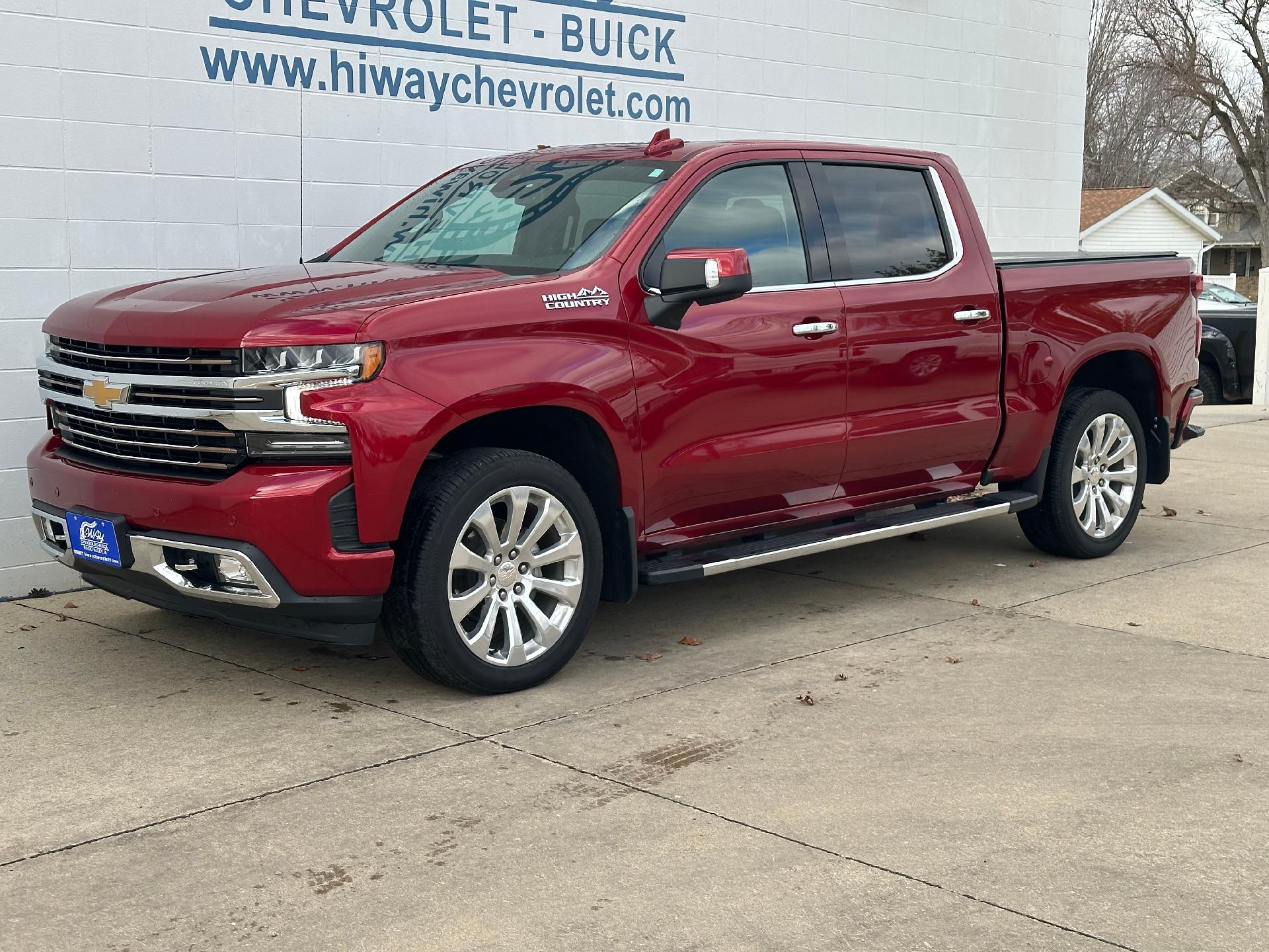 Used 2022 Chevrolet Silverado 1500 Limited High Country with VIN 3GCUYHEDXNG100727 for sale in Rock Valley, IA