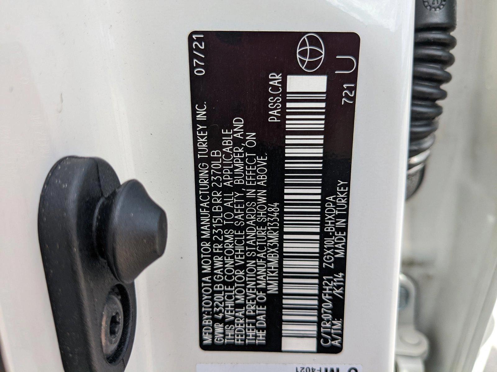 2021 Toyota C-HR Vehicle Photo in Davie, FL 33331