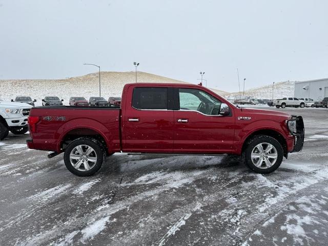 Used 2020 Ford F-150 Platinum with VIN 1FTEW1E41LFA79878 for sale in Gillette, WY