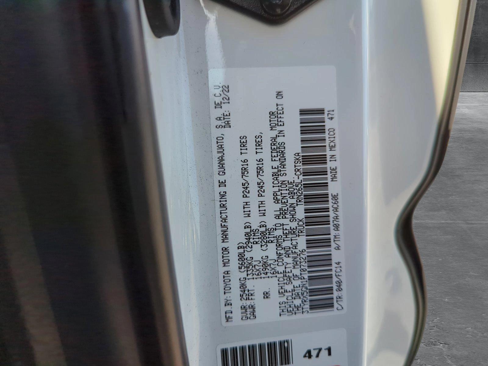 2023 Toyota Tacoma 2WD Vehicle Photo in Ft. Myers, FL 33907
