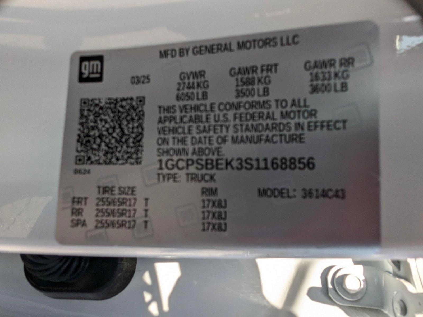 2025 Chevrolet Colorado Vehicle Photo in MIAMI, FL 33134-2699