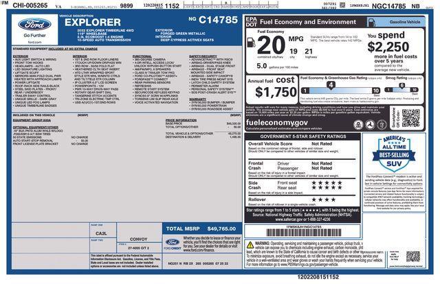 2022 Ford Explorer Vehicle Photo in DANBURY, CT 06810-5034