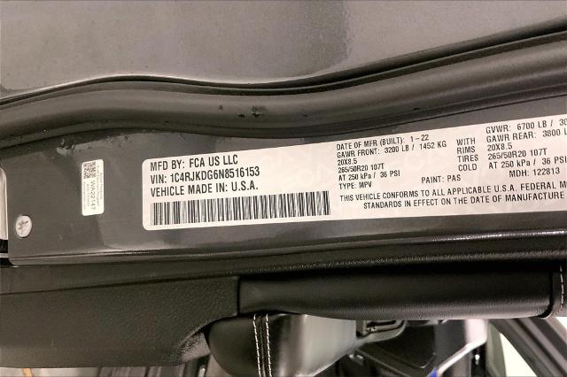 2022 Jeep Grand Cherokee L Vehicle Photo in Kansas City, MO 64114