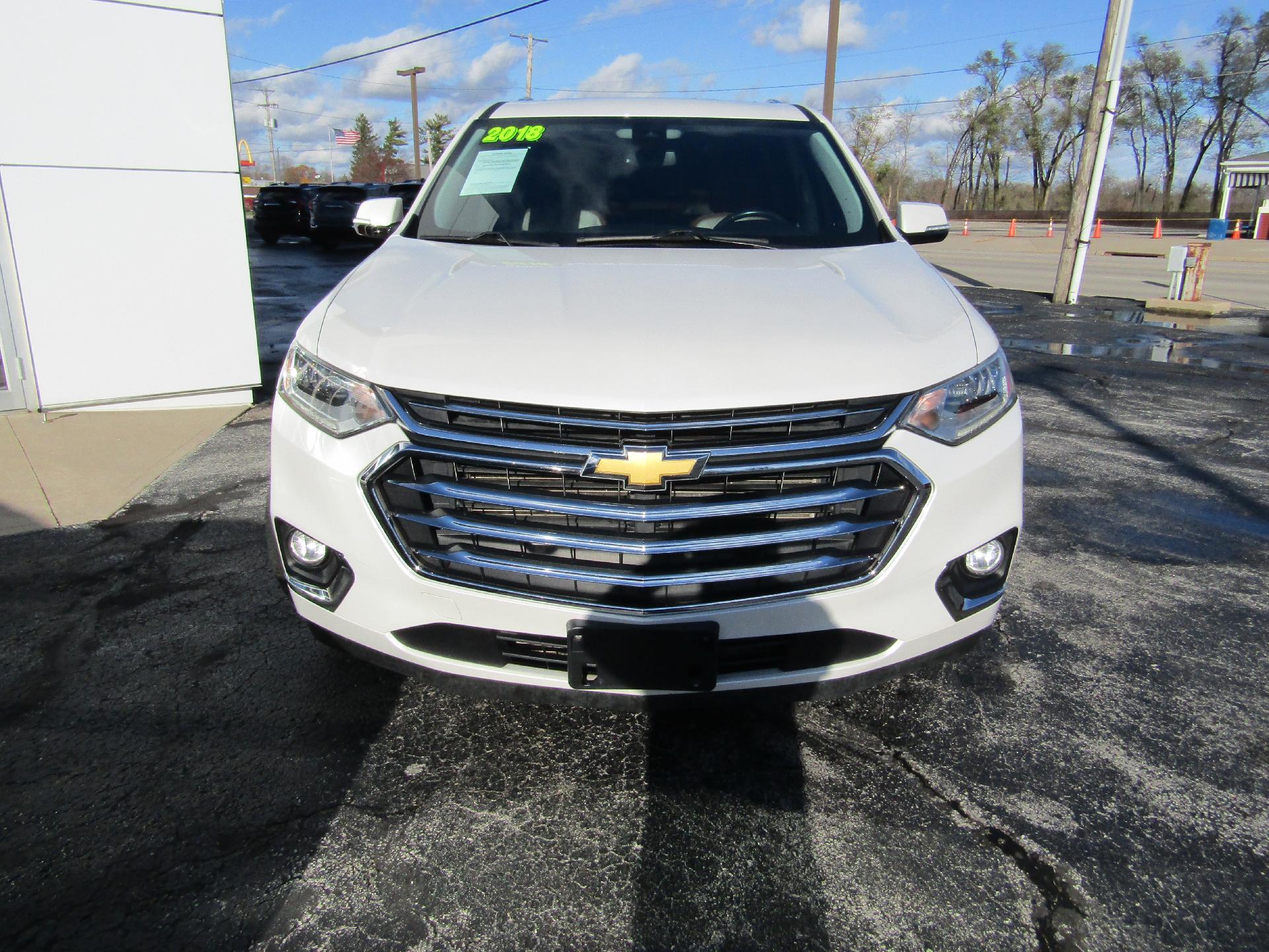 Used 2018 Chevrolet Traverse High Country with VIN 1GNEVKKWXJJ179204 for sale in Greenville, OH