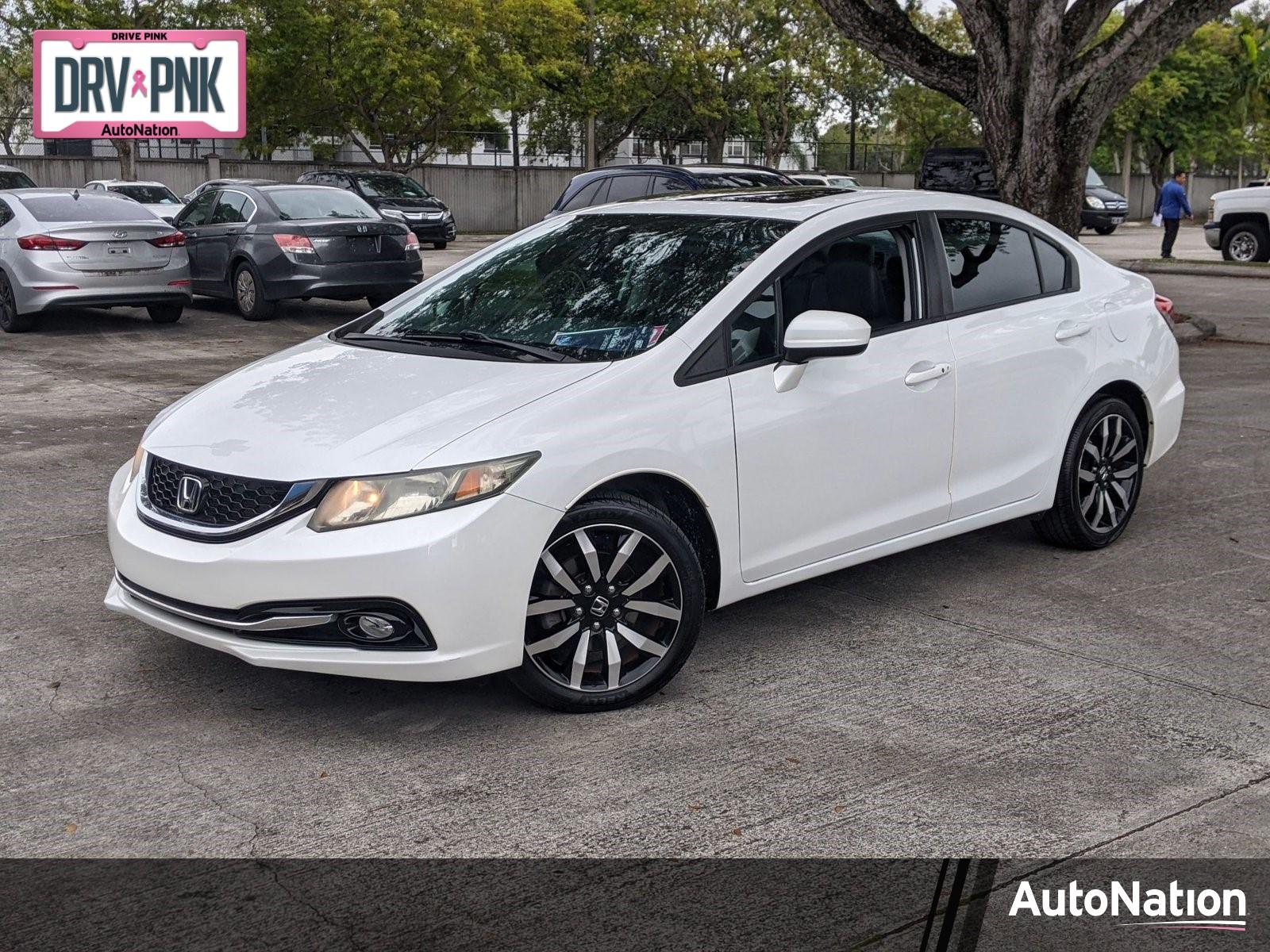 2015 Honda Civic Sedan Vehicle Photo in PEMBROKE PINES, FL 33024-6534