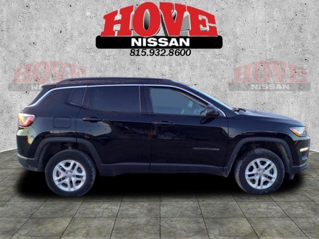 Used 2020 Jeep Compass Sport with VIN 3C4NJDAB5LT116750 for sale in Bradley, IL