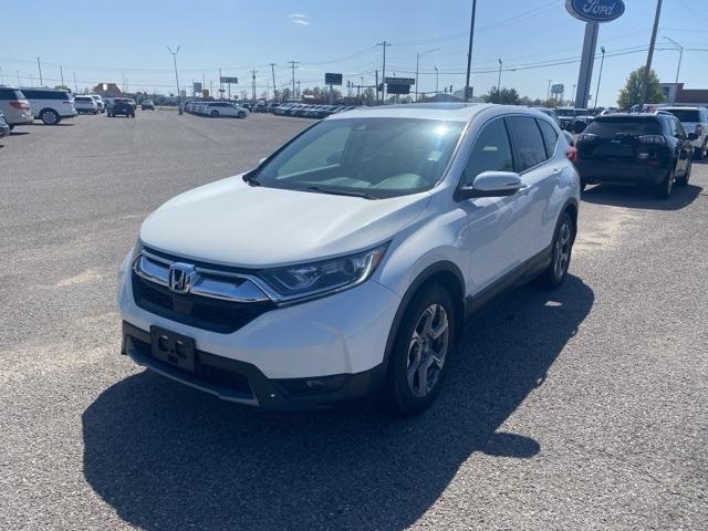 Used 2019 Honda CR-V EX-L with VIN 7FARW1H8XKE015331 for sale in Sikeston, MO