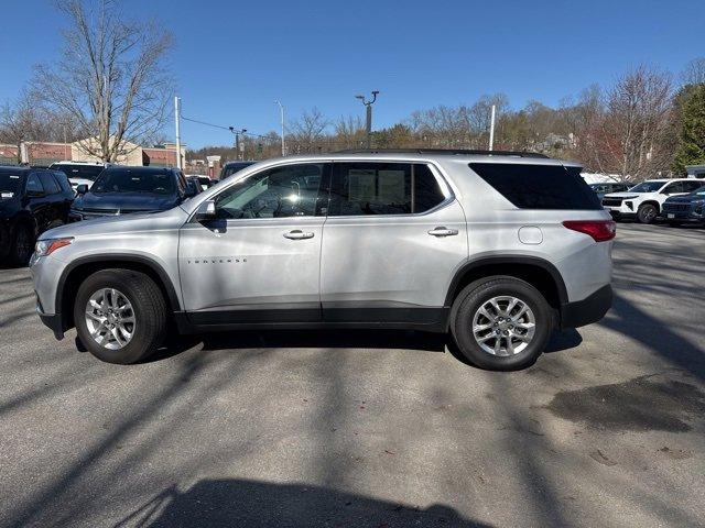 Certified 2021 Chevrolet Traverse 1LT with VIN 1GNEVGKW3MJ118035 for sale in Mount Kisco, NY