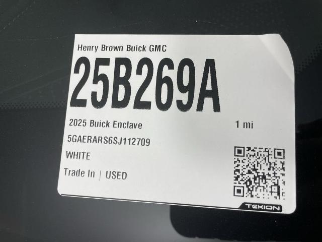 2025 Buick Enclave Vehicle Photo in GILBERT, AZ 85297-0402