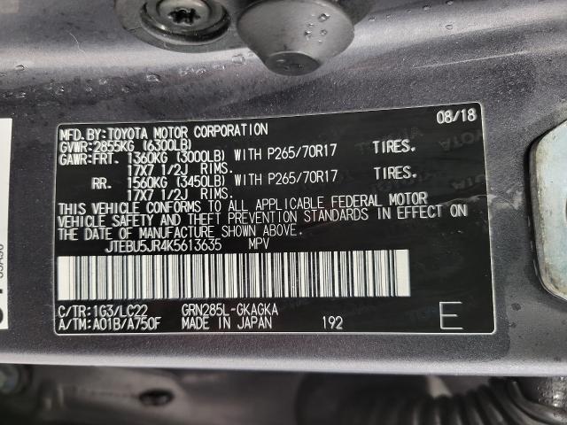 2019 Toyota 4Runner Vehicle Photo in Neenah, WI 54956