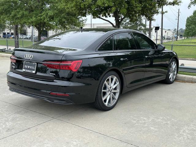 2025 Audi A6 Sedan Vehicle Photo in HOUSTON, TX 77090