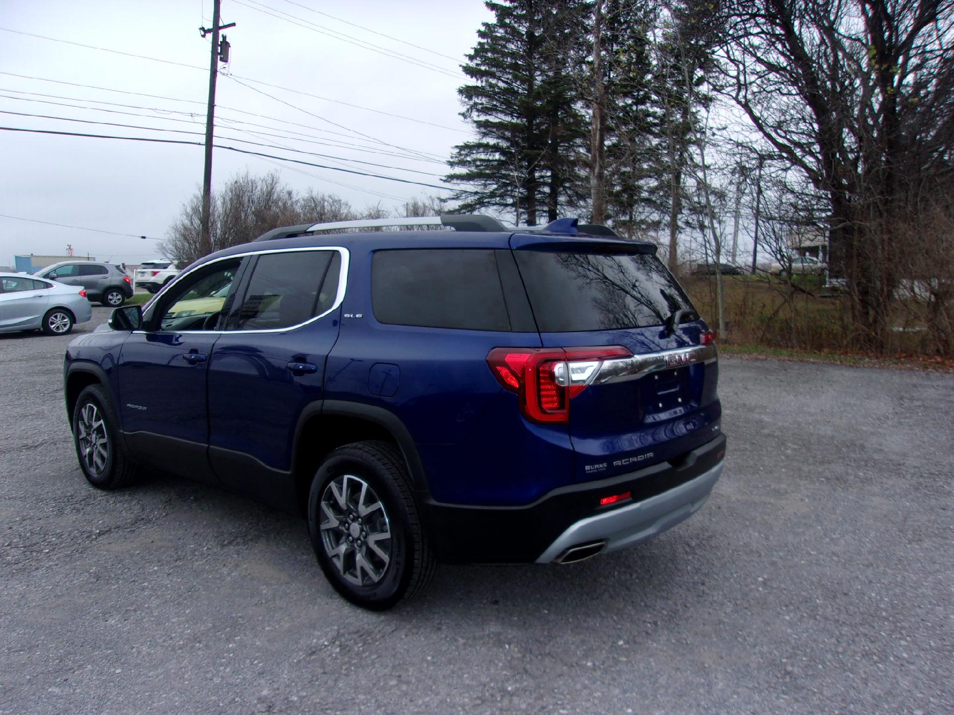 Used 2023 GMC Acadia SLE with VIN 1GKKNRL49PZ119303 for sale in Ebensburg, PA