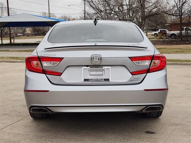 2022 Honda Accord Sedan Vehicle Photo in GAINESVILLE, TX 76240-2013