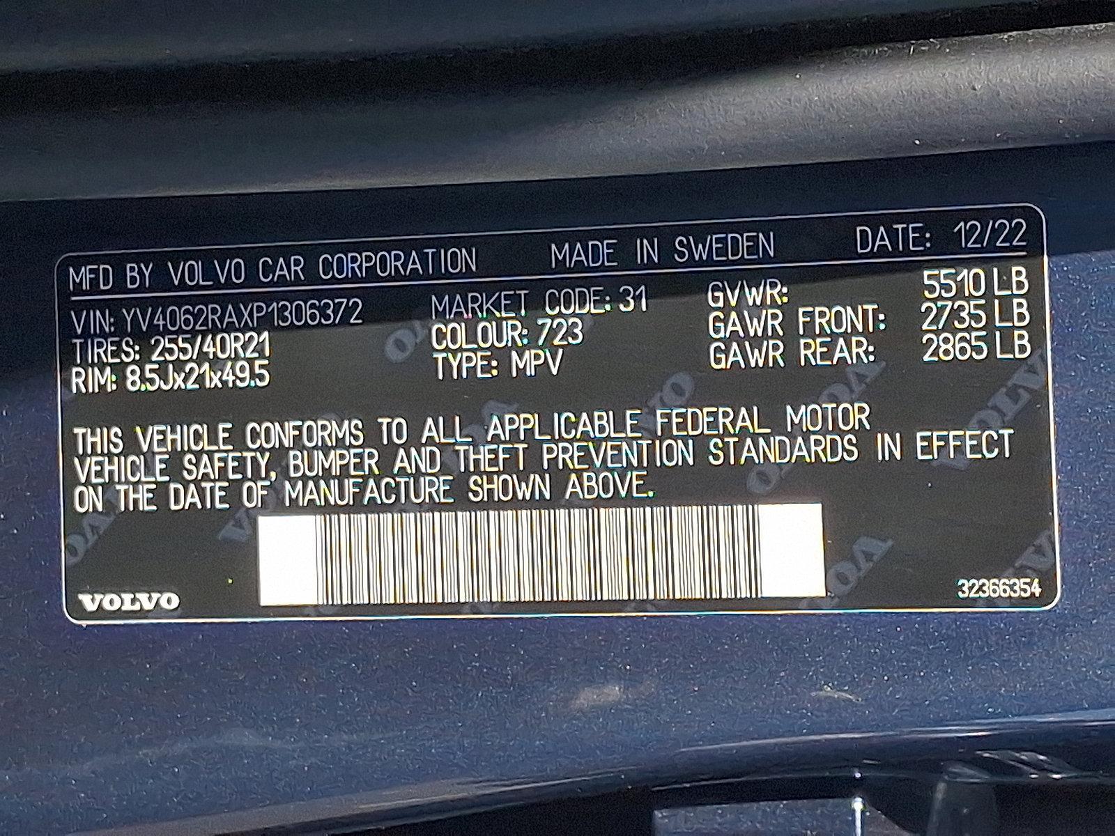 2023 Volvo XC60 Vehicle Photo in Trevose, PA 19053