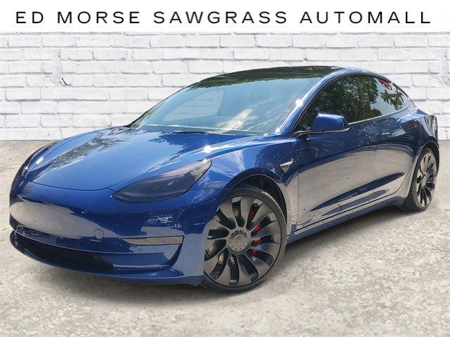 2022 Tesla Model 3 Vehicle Photo in SUNRISE, FL 33323-3202
