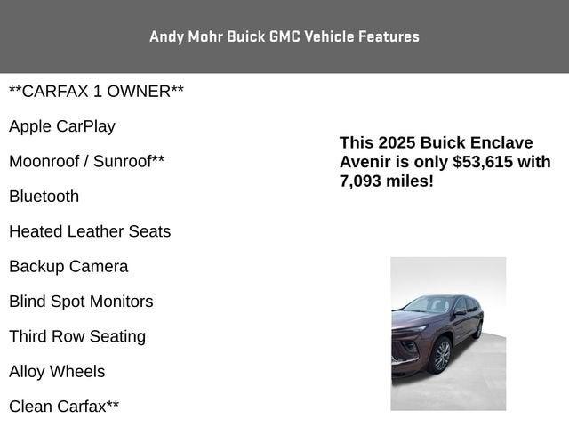 2025 Buick Enclave Vehicle Photo in Fishers, IN 46038