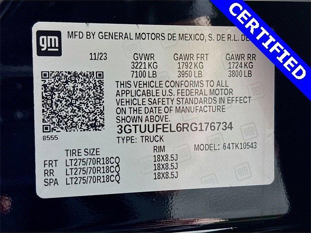 2024 GMC Sierra 1500 Vehicle Photo in PUYALLUP, WA 98371-4149