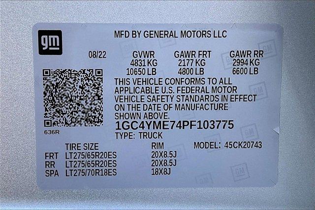 2023 Chevrolet Silverado 2500 HD Vehicle Photo in INDEPENDENCE, MO 64055-1314