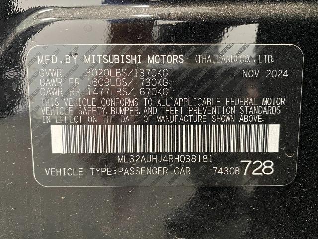 2024 Mitsubishi Mirage Vehicle Photo in Appleton, WI 54913
