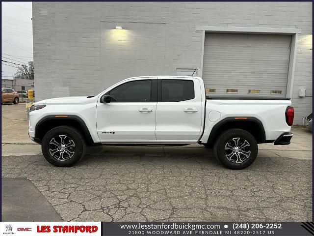 Used 2023 GMC Canyon AT4 with VIN 1GTP6DEK6P1195122 for sale in Ferndale, MI