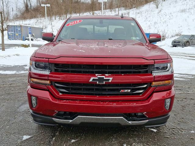 Used 2018 Chevrolet Silverado 1500 LT with VIN 3GCUKREC0JG606513 for sale in Washington, PA