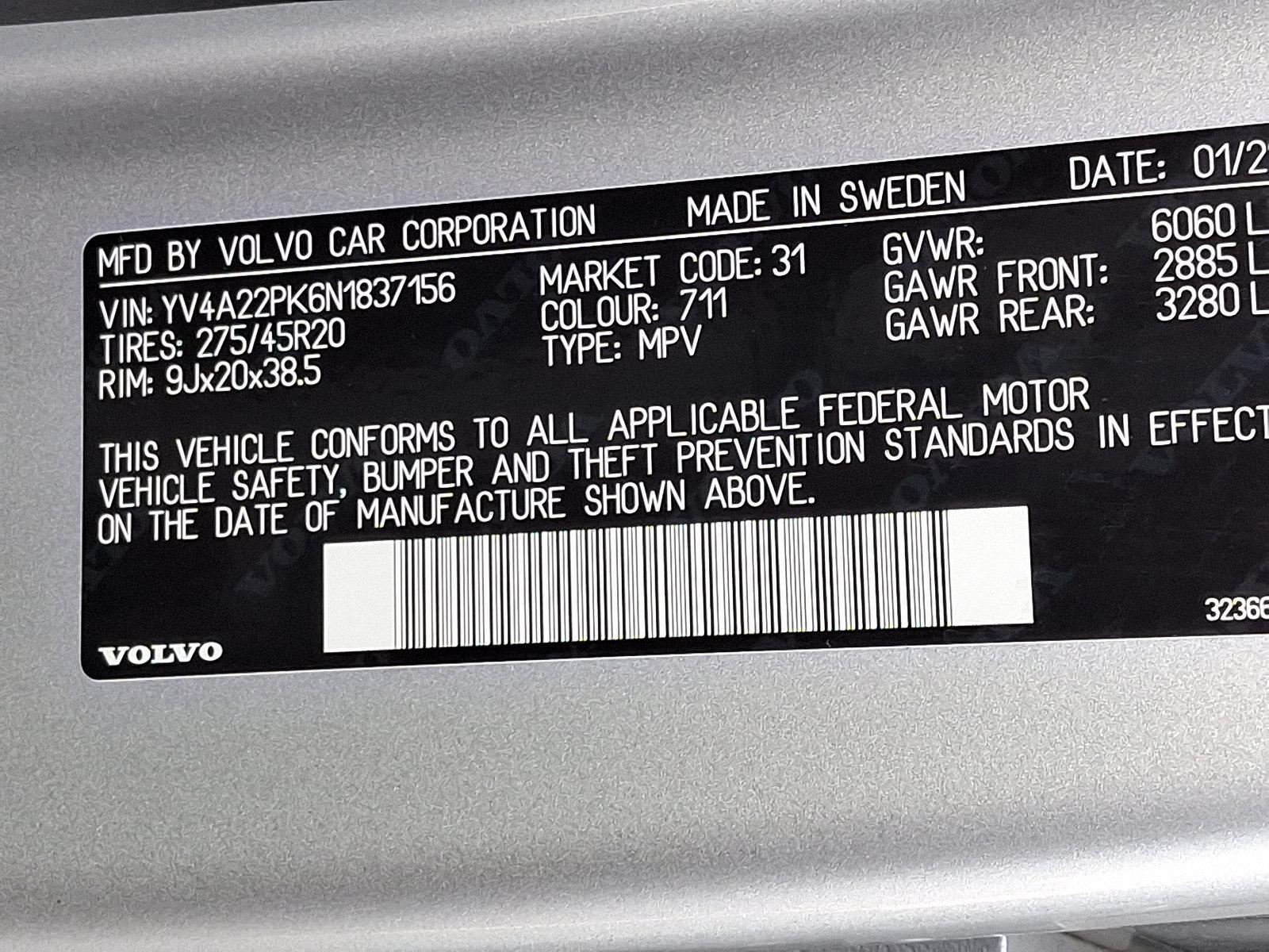 2022 Volvo XC90 Vehicle Photo in Trevose, PA 19053
