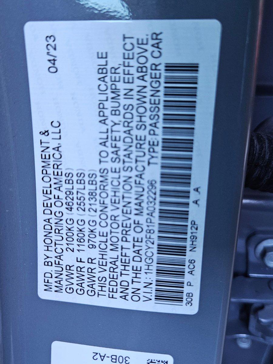 2023 Honda Accord Hybrid Vehicle Photo in Clearwater, FL 33764