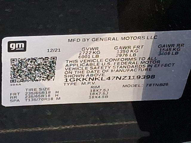 2022 GMC Acadia Vehicle Photo in TREVOSE, PA 19053-4984