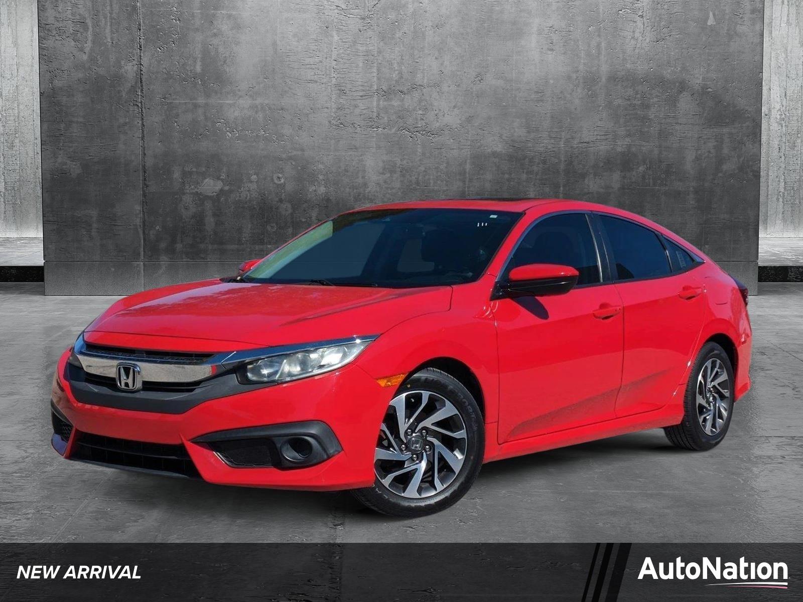 2016 Honda Civic Sedan Vehicle Photo in GREENACRES, FL 33463-3207