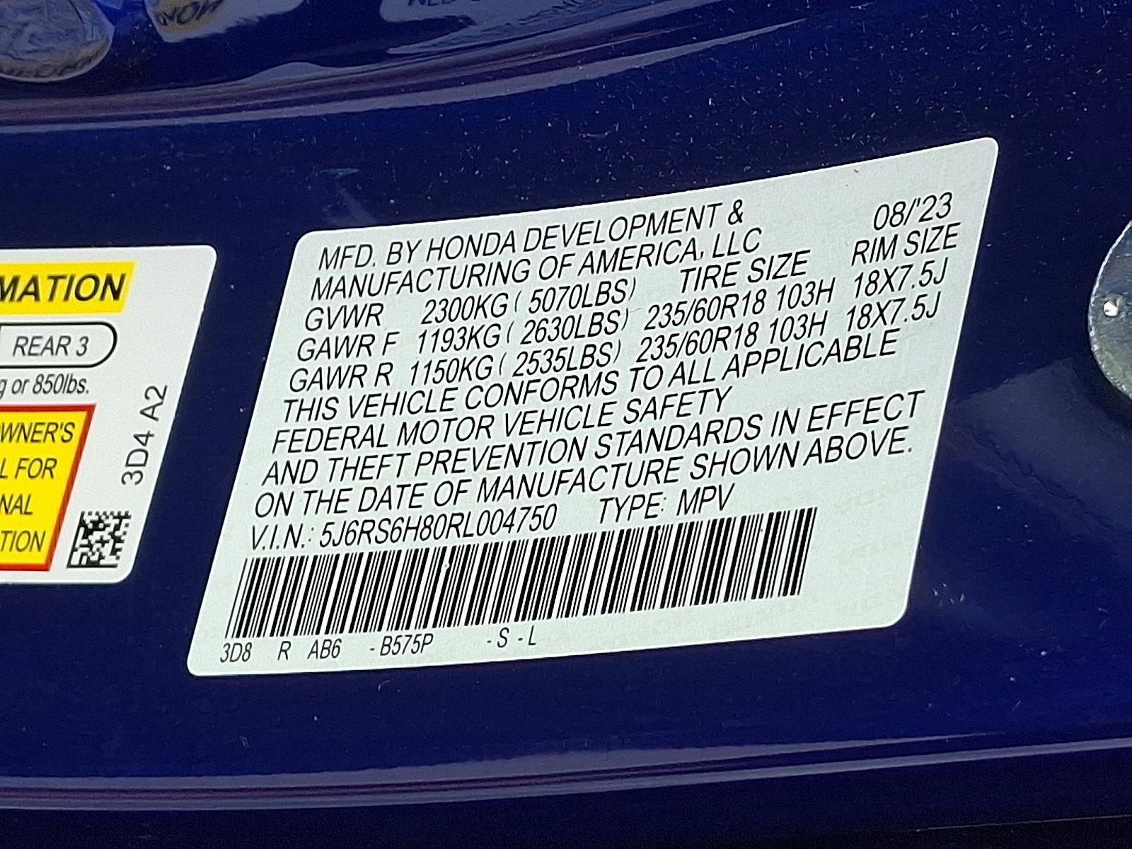 2024 Honda CR-V Hybrid Vehicle Photo in Harrisburg, PA 17111