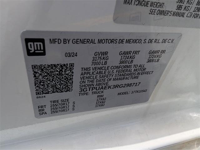 2024 GMC Sierra 1500 Vehicle Photo in AURORA, CO 80012-4011