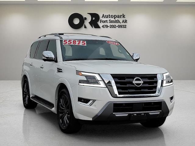 Used 2024 Nissan Armada Platinum with VIN JN8AY2DB1R9852990 for sale in Fort Smith, AR