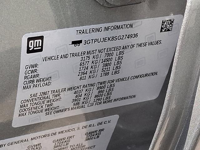 2025 GMC Sierra 1500 Vehicle Photo in TREVOSE, PA 19053-4984