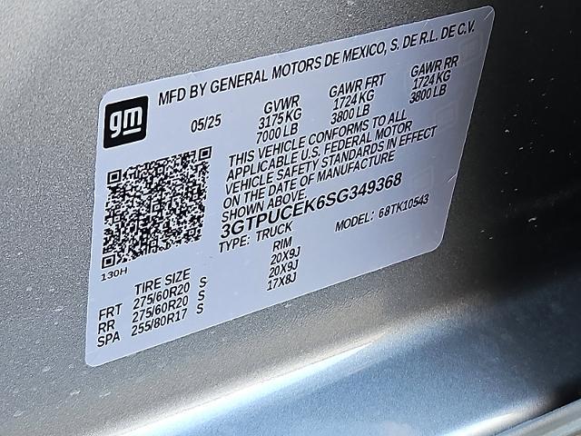 2025 GMC Sierra 1500 Vehicle Photo in TREVOSE, PA 19053-4984