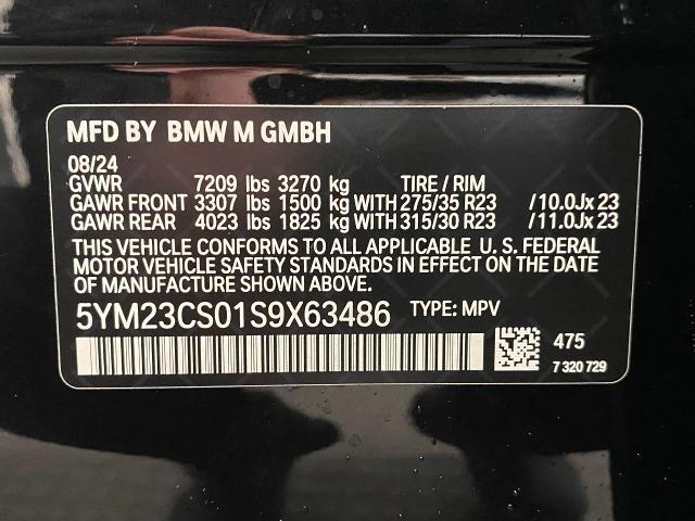 2025 BMW XM Vehicle Photo in Appleton, WI 54913