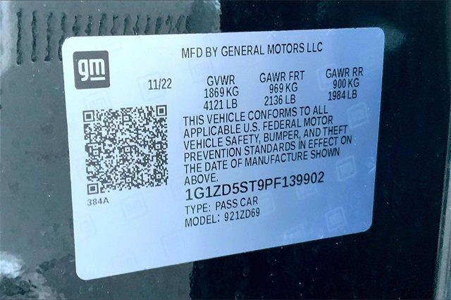 2023 Chevrolet Malibu Vehicle Photo in TOPEKA, KS 66609-0000