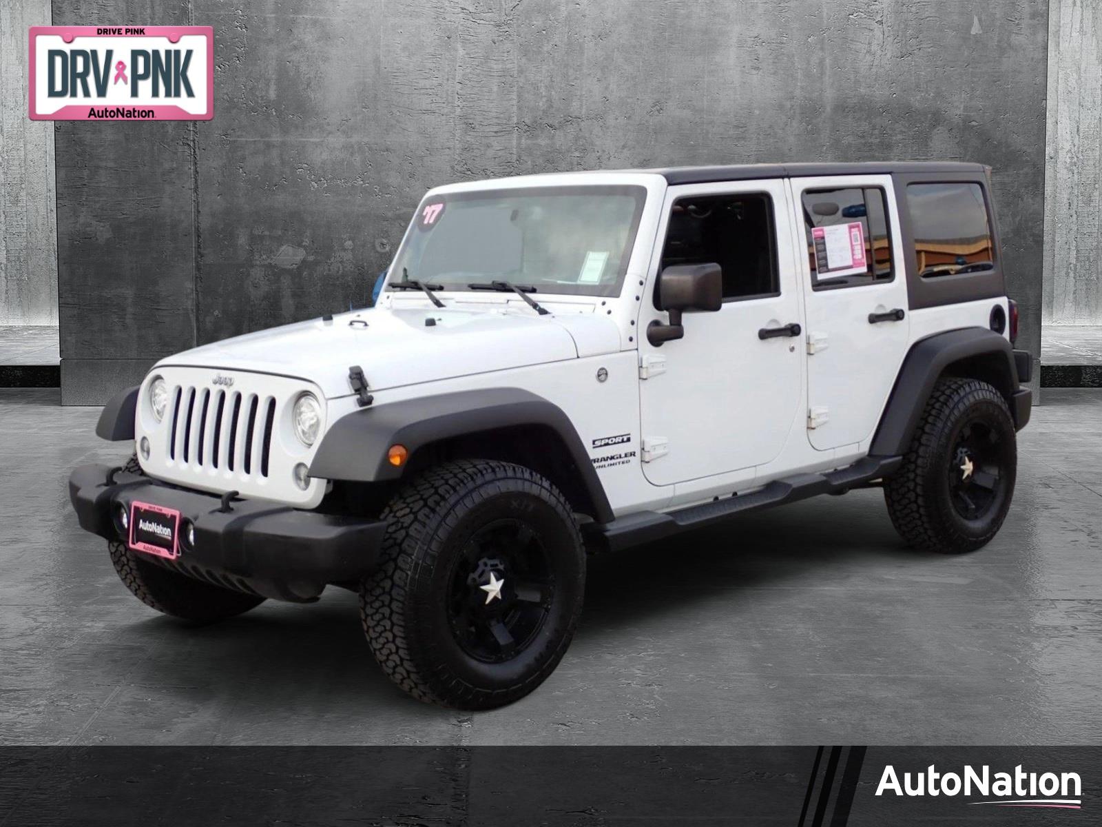 2017 Jeep Wrangler Unlimited Vehicle Photo in DENVER, CO 80221-3610