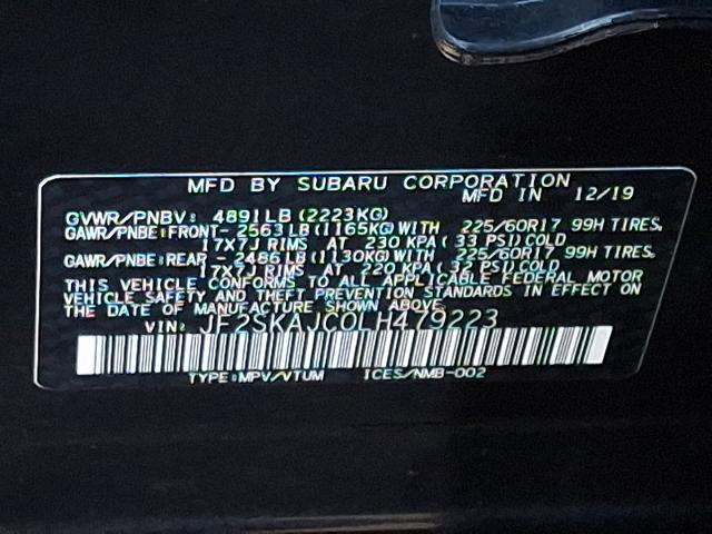 2020 Subaru Forester Vehicle Photo in TREVOSE, PA 19053-4984