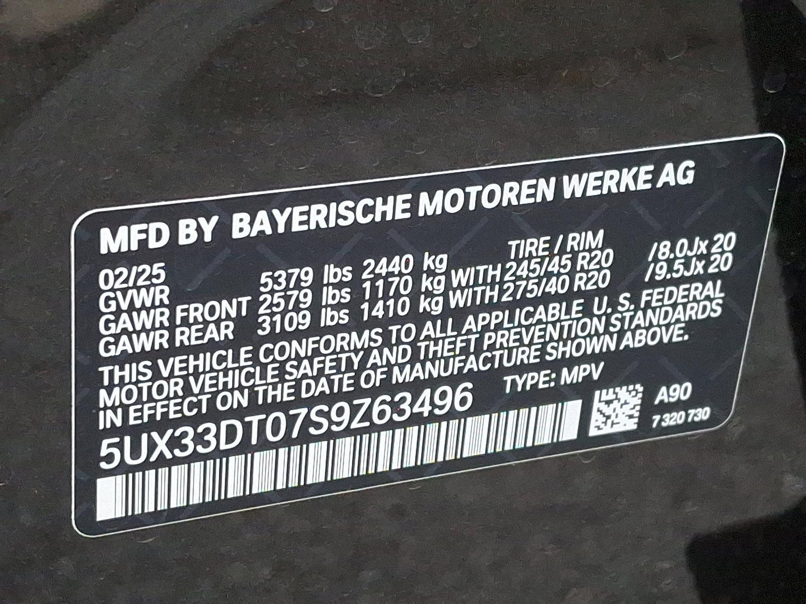 2025 BMW X4 xDrive30i Vehicle Photo in Lancaster, PA 17601