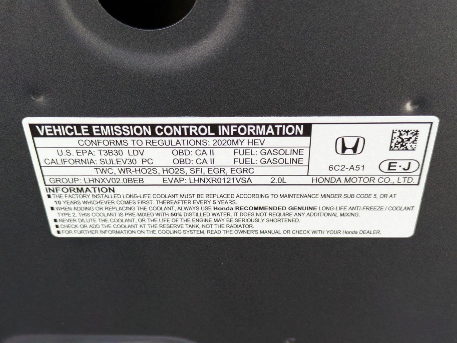 2020 Honda Accord Hybrid Vehicle Photo in Tustin, CA 92782