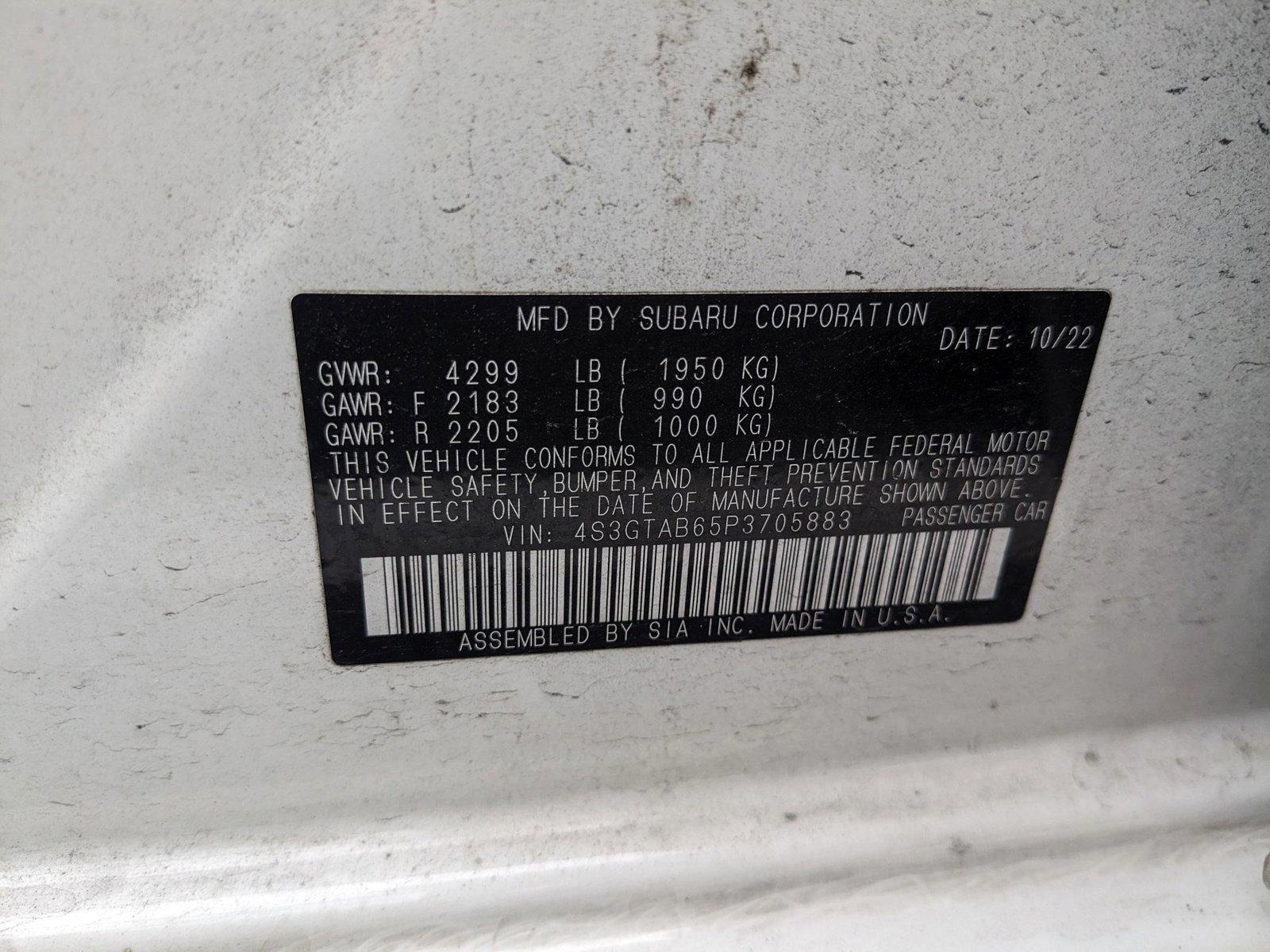 2023 Subaru Impreza Vehicle Photo in Sanford, FL 32771