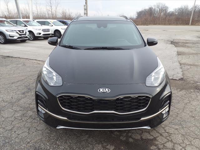 Used 2020 Kia Sportage SX with VIN KNDPRCA68L7733367 for sale in Monroe, MI