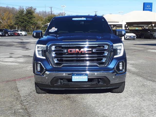 Certified 2022 GMC Sierra 1500 Limited SLT with VIN 3GTU9DET9NG218961 for sale in Decatur, TX