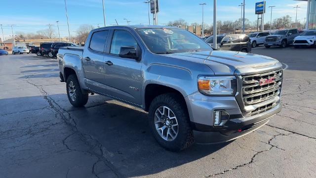 Used 2022 GMC Canyon AT4 with VIN 1GTG6FEN5N1230350 for sale in Center Line, MI