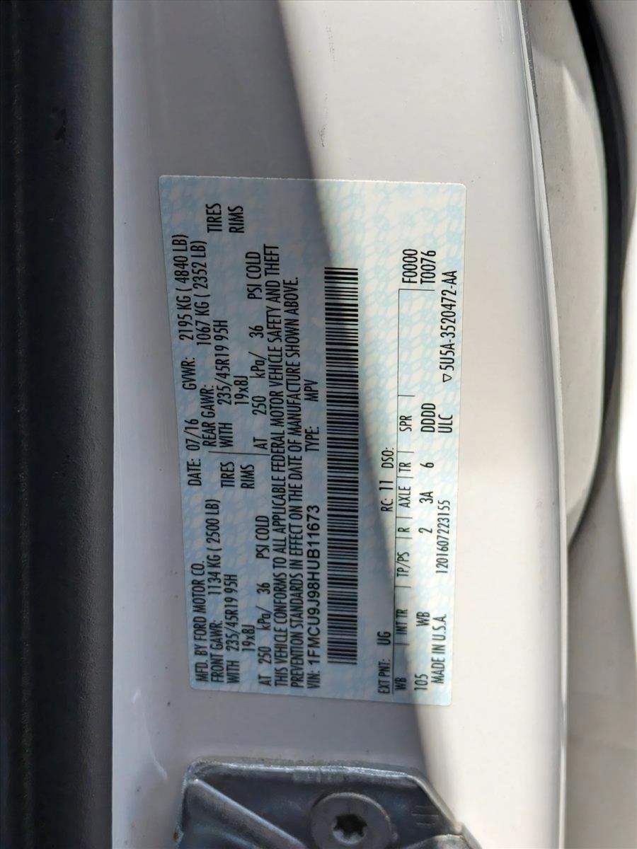 2017 Ford Escape Vehicle Photo in Bradenton, FL 34207
