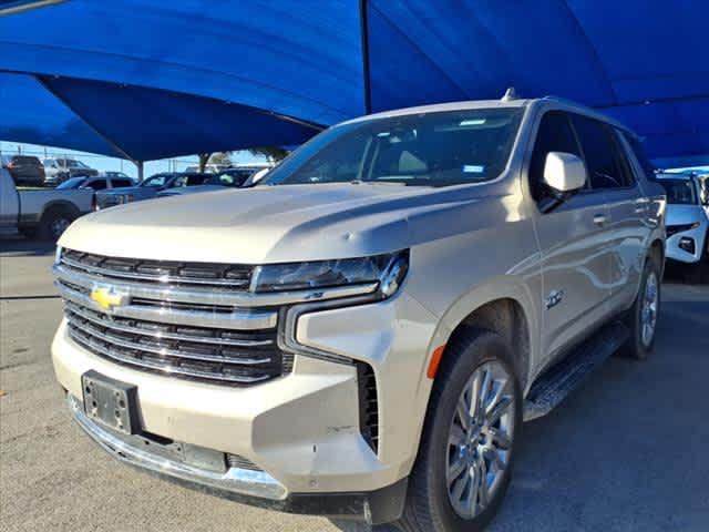 Used 2021 Chevrolet Tahoe LT with VIN 1GNSCNKD6MR227960 for sale in Decatur, TX