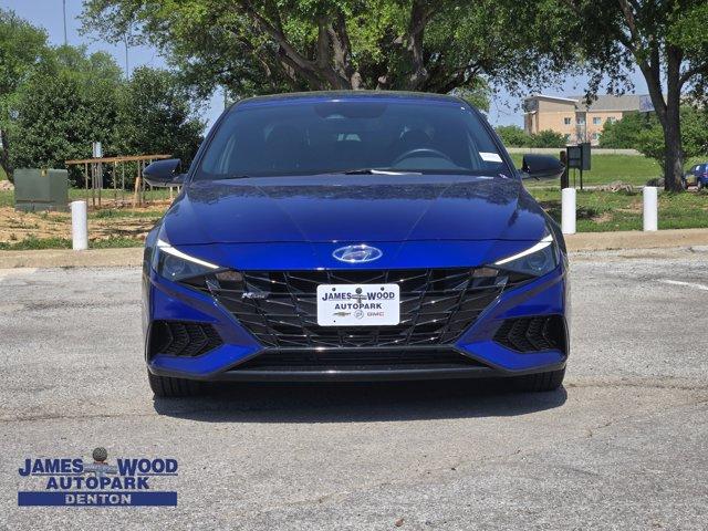 Used 2023 Hyundai Elantra N Line with VIN KMHLR4AF3PU385260 for sale in Denton, TX